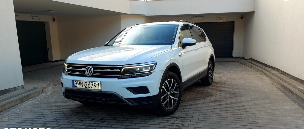 Volkswagen Tiguan Allspace cena 88900 przebieg: 69000, rok produkcji 2019 z Mońki małe 211